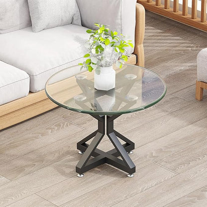 Metal Dinning Table Base with Suction Cups, Heavy-Duty Pedestal Desk Legs for Marble,Glass,Wood Top, Modern Coffee Table Legs for Kitchen,Home,Restaurant