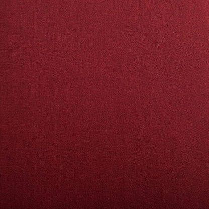 Set of 2 Wine Red Fabric Upholstered Dining Chairs, Rubber Wood Frame Accent Seating for Kitchen Dining Room Living Room Bedroom, Comfortable Modern Traditional Design