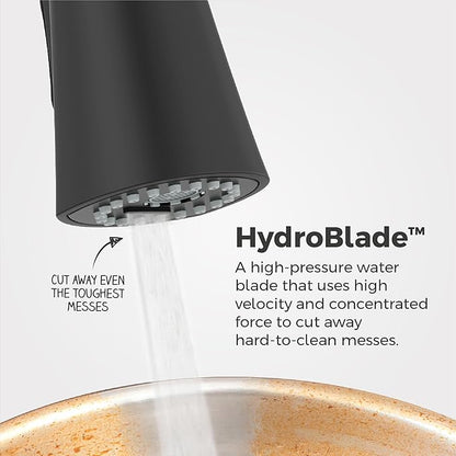 Pfister Talega Pull-Down Kitchen Faucet in Matte Black