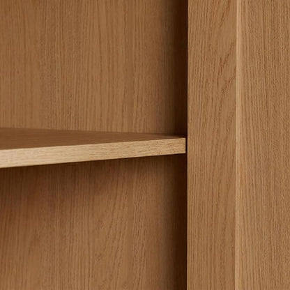 Casaphoria Kitchen Pantry Cabinet, 67" Tall Freestanding Kitchen Cabinet with 4 Adjustable Shelves, 28" W Storage Cabinet for Kitchen Pantry Organization (Natural Oak, Single)