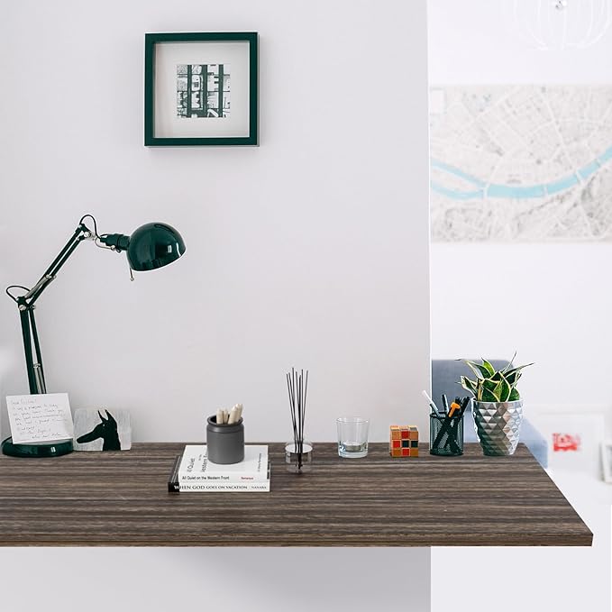 Kaboon 36x24 inches Tabletop, Solid One-Piece Desktop for Sit Stand Desk, Double Desks, L Desk DIY,Wood Countertop Home or Commercial Use,1 inch Thick, Eucalyptus