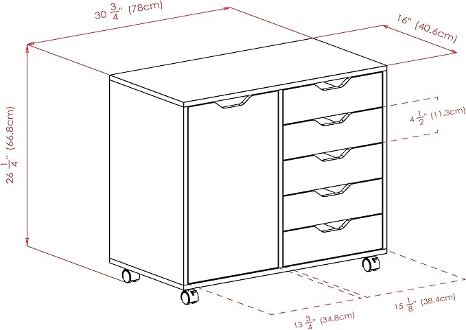 Winsome cabinets Wood Halifax Storage/Organization, Black
