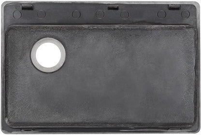 Signature Hardware 447666 Totten 33" Drop In or Undermount Single Basin Granite Composite Kitchen Sink
