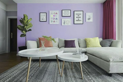 197"x17.7" Purple Peel and Stick Wallpaper Solid Color Wall Paper Contact Paper Self-Adhesive Removable Wallpaper for Wall Cabinet Covering Vinyl Rolls