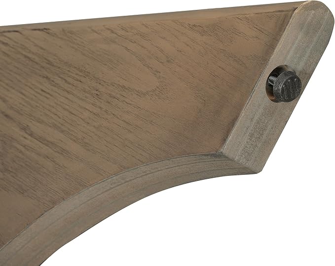 Merax Vintage Extendable Dining Table for 4-6 People, 42 to 58 Inch Rustic Farmhouse Kitchen Table with Drop Leaf, Distressed Finish & Sturdy Crossed Legs, Espresso