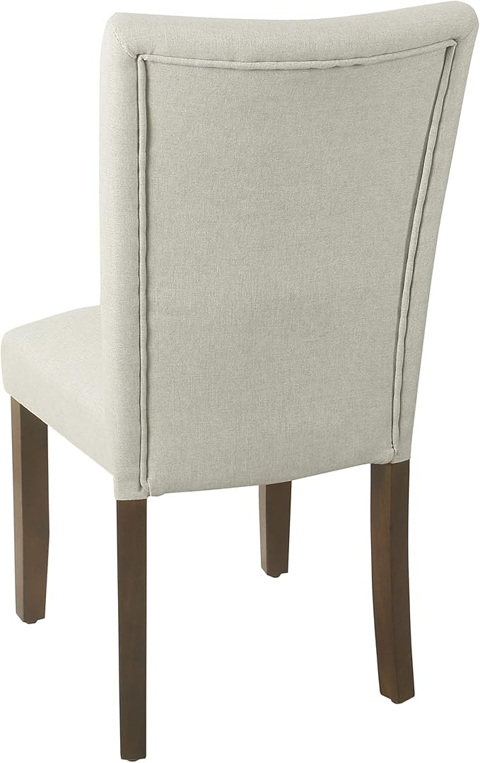 HomePop Classic Parsons Dining Chair - Soft Gray Woven (Set of 2)