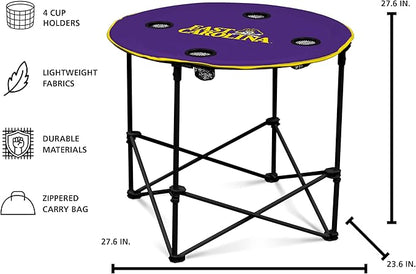Logo Brands Officially Licensed NCAA Unisex Round Table, One Size, Team Color