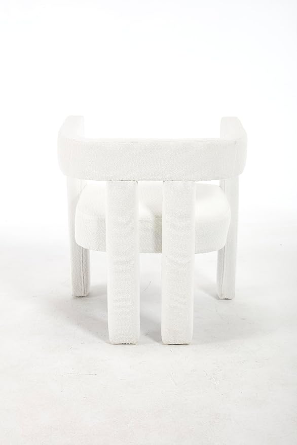 GOWE Modern Dining Chairs Set of 2, Mid-Century Upholstered Kitchen Chairs, Comfortable Padded Seat and Back, Set for Small Space, Dining Table, Kitchen Island, Living Room