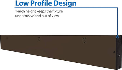NUC-5 Series 30-inch Oil Rubbed Bronze Selectable LED Under Cabinet Light (NUC530SOB