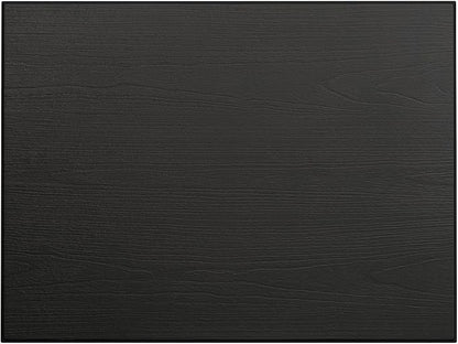 Black Gathering Height Table 48 x 36 x 36 Inch Engineered Wood Counter Height Table, Easy Assembly with Phillips Screwdriver, Contemporary Style for Kitchen Island Dining Game Night