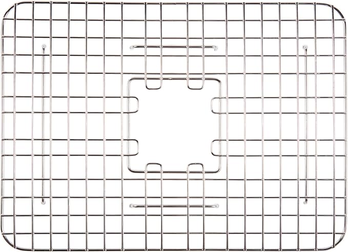 SinkSense Venturi 19.5" x 14" Kitchen Sink Bottom Grid, Stainless Steel
