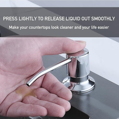 AVSIILE Touchless Waterfall Kitchen Faucets with Pull Down Sprayer & Soap Dispenser in Chrome, Single Hole, Single Handle, Pull Out Sink Faucet, Suitable for Farmhouse Camper Laundry Rv Bar