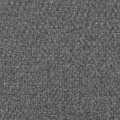 Modern Dining Chairs Set of 2 Dark Grey Upholstered 21.3x17.7x33.9 in Matte Polyester Fabric Rubberwood Frame Comfortable Kitchen Dining Room Accent for Living Room Bedroom