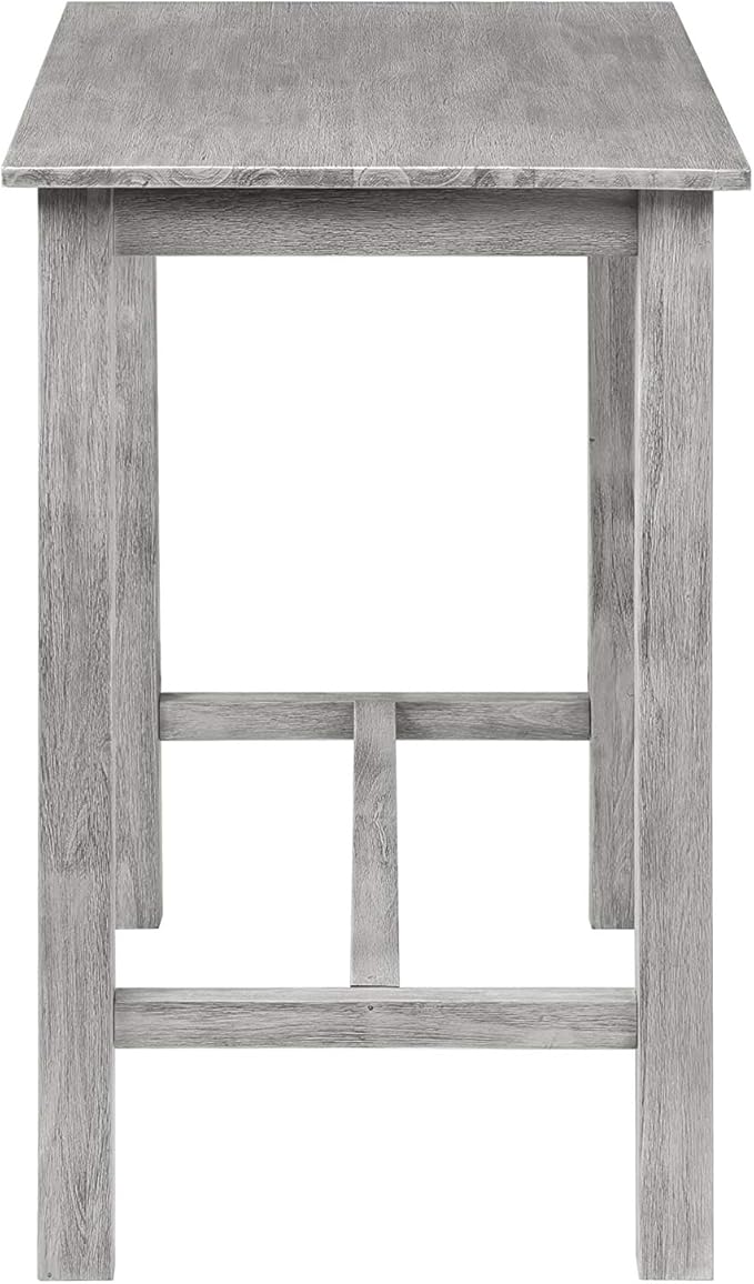 Boraam Sonoma Pub Table - Storm Gray Wire-Brush