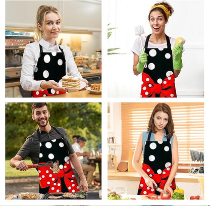 Apron Adjustable Waterproof with Two Deep Pockets Wowen men for Summer BBQ Pool Parties & Resorts