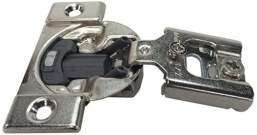 Blum 38N355BE08x50 Compact Soft-Close 1/2'' Overlay Blumotion Hinge, Nickel Finish (Pack of 50)
