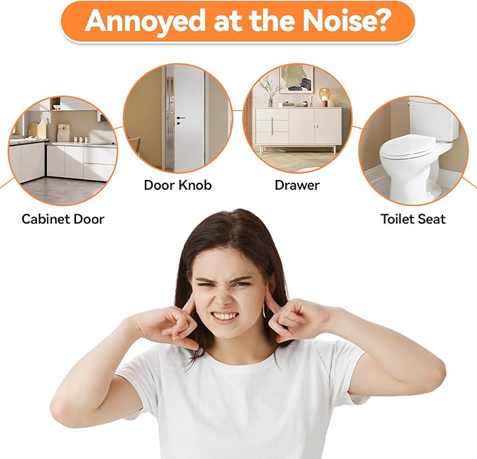 Felt Cabinet Door Bumpers-Small Felt Pads for Cabinet Doors, 3/8" Diameter 100PCS, 3mm Thick Self Adhesive Brown