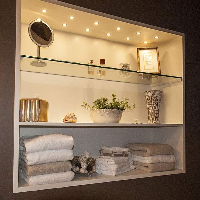 Armacost Lighting 221125 Recessed Mini Integrated LED Puck Lights, Bright White (4000K) (Series 1)