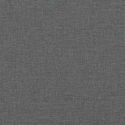 Dark Gray Fabric Dining Chairs Set of 2 Modern Farmhouse Kitchen Chairs with Thick Foam Seat Comfortable Solid Rubber Wood Furniture for Dining Room Living Room