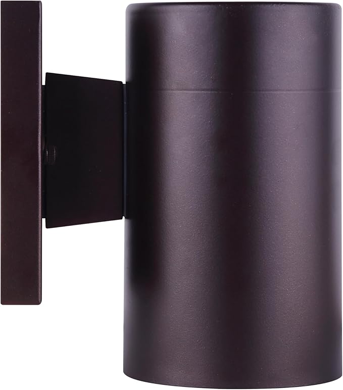 Canarm Nightsky 1-Light Outdoor Lantern, Bronze Wall Light with Easy Install, Dark Sky Approved, Durable Wet-Rated Outdoor Lighting
