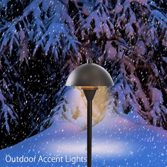 Arrownine Low Voltage Pathway Lights,Replaceable G4 LED Path Lights Outdoor Landscape Lighting Driveway Walkway Garden Yard Light Oil Rubbed Bronze Warm White Pack of 2