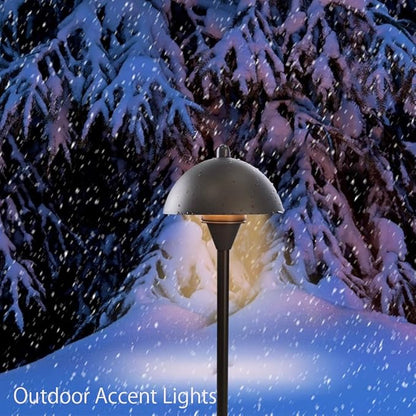 Arrownine Low Voltage Pathway Lights,Replaceable G4 LED Path Lights Outdoor Landscape Lighting Driveway Walkway Garden Yard Light Oil Rubbed Bronze Warm White Pack of 2