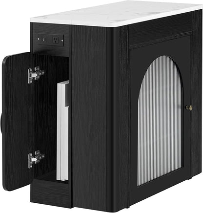 15.6"-31.3"-47.1"-58.9" Extendable Dining Table with 3 Removable Middle Leaves, Mobile Rolling Island Table, Saving-Space Cabinet with Storage for Dining Room and Living Room (Black)