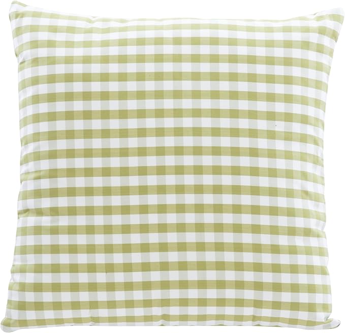 Linon Tobin Natural & White Dining Nook with Hidden Storage Spaces Includes Apple Green Cushion Set and Pillows