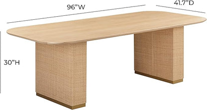 Tov Furniture Akiba 96" Rectangular Dining Table