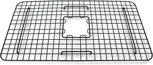 SinkSense Wren 27" x 15" Kitchen Sink Bottom Grid, Matte Black