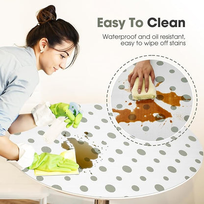 Drawer and Shelf Liner, Non-Slip Kitchen Cabinet Liners Non-Adhesive Thick Strong Grip Waterproof Washable Mats Protect Dresser Shelves Cupboard Bathroom Cabinets, Polka Dot, 12 in X 20 FT