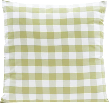 Linon Tobin Natural & White Dining Nook with Hidden Storage Spaces Includes Apple Green Cushion Set and Pillows