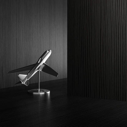 Mobili Fiver Evolution Tall Kitchen Bar Table Made in Italy | Space Saving, Counter Height Table for 6 | Modern Breakfast Bar Counter Top w/Cable Holder | Ashwood Black | 70,9'' x 23,6" in