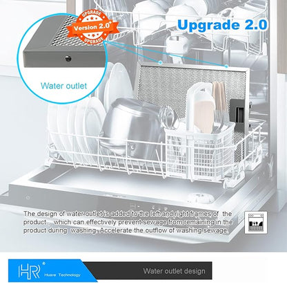 Upgraded W10169961A Range Hood Filter Replacement, Fits Whirlpool, Ikea, Kitchen Aid, Jenn Air, Aluminum Mesh Hood Grease Filter 10.5x12Inch, HR Huare Technology Aluminum Range Hood Vent Filters,1PCS