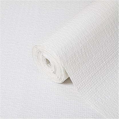 Coavas Shelf and Drawer Liner, Non Slip Extra Grip Non Adhesive Waterproof Thickened Cabinet Mat, Easy Cut for Kitchen Pantry Bathroom Dresser Cupboard (White, 12IN x 10FT)