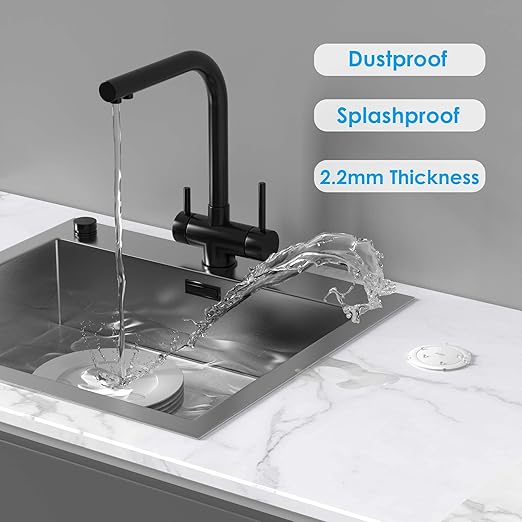 ANNQUAN 2 inch Space Saver Pop Up Outlet for Countertop with PD20W USB Ports,2 Outlets Tamper Resistant,Splashproof Pop Up Socket,Desk Power Grommet for Home Office Kitchen White (ETL Listed)