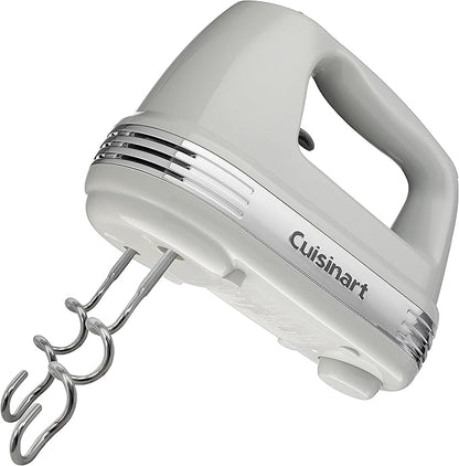 Cuisinart Power Advantage Plus 9-Speed Hand Mixer, 220W-Motor Hand Blender Electric Mixer with 9 Speed Settings, XL Dishwasher-Safe Beaters, 3 Low Mixing Speeds, Storage Case, Cool Grey