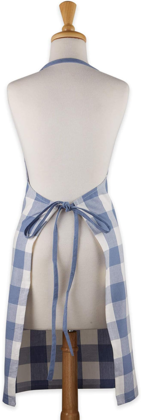 DII Unisex Buffalo Check Kitchen Collection, Classic Farmhouse Chef Apron, One Size