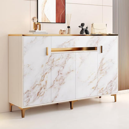 Wallercity White Gold Marble Contact Paper for Countertops Self Adhesive Peel and Stick Granite Wallapper Marble Wall Paper for Kitchen Counter Top Old Furniture Cabinets Shelf Liner Wrap 24''x315''