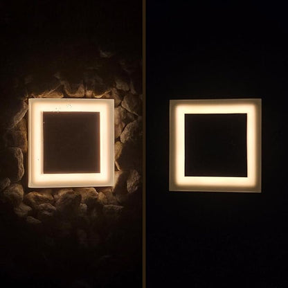LUMENGY Solar Paver Light 4x4 Inch (3.93x3.93), Stainless Steel with Tempered Glass, 2700K Warm White Glare-Free Lighting for Driveways, Walkways and Patios, IP67 Waterproof, Drive-Over Rated V2
