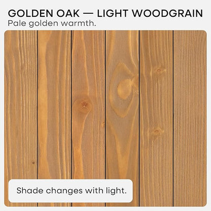 Homeforia 20 inch Golden Oak Floating Shelf, High End Solid Real Wood 20inch Small Floating Shelves for Wall Mounted, Oak Wooden 20in Floating Shelves, Heavy Duty Bracket, 20 X 6.5 X 1.75 in, Set of 3