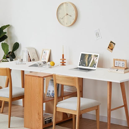 Kaboon 36x24 inches Tabletop, Solid One-Piece Desktop for Sit Stand Desk, Double Desks, L Desk DIY,Wood Countertop Home or Commercial Use,1 inch Thick, White