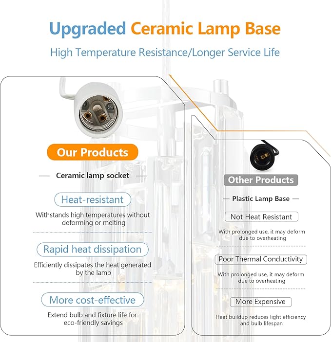 LMQNINE 4 Light Chrome Pendant Lighting Modern Pendant Light, Mini Crystal Chandeliers,Adjustable Pendant Light Fixture for Kitchen Island Dinning Room Bedroom(Chrome 4-Light)
