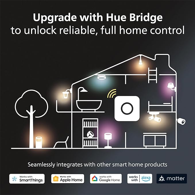 Philips Hue Lightguide Pendant Cord - Black - 4-Pack