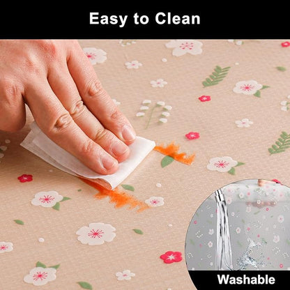 Cooyes Shelf Liner – Premium Non-Adhesive Cabinet & Drawer Liner for Kitchen – Waterproof Shelf Paper with Modern Pattern – Durable EVA Cabinet Mat – Easy to Cut （12" W x 360" L）
