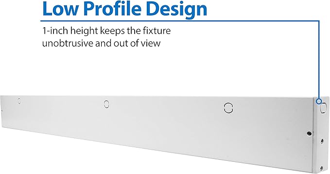 NUC-5 Series 40-inch White Selectable LED Under Cabinet Light (NUC540SWH