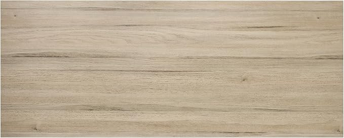 Kaboon 48x18 inches Tabletop, Solid One-Piece Desktop for Sit Stand Desk, Double Desks, L Desk DIY,Wood Countertop Home or Commercial Use,1 inch Thick, Light Oak