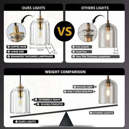 Crystal Pendant Light Kitchen Island Modern Black Pendant Light Height-Adjustable,Black Dimmable Pendant Lighting,Indoor Gorgeous Heavy Pendant Lights,E12 Bulb Included