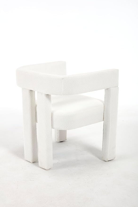 GOWE Modern Dining Chairs Set of 2, Mid-Century Upholstered Kitchen Chairs, Comfortable Padded Seat and Back, Set for Small Space, Dining Table, Kitchen Island, Living Room