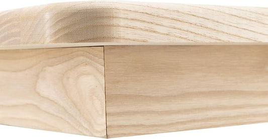 Camper Comfort 100% Ash Hardwood RV/Camper Tabletop | Desktop | Island Countertop | Made in America (Raw Unfinished, 24" W x 42" L)
